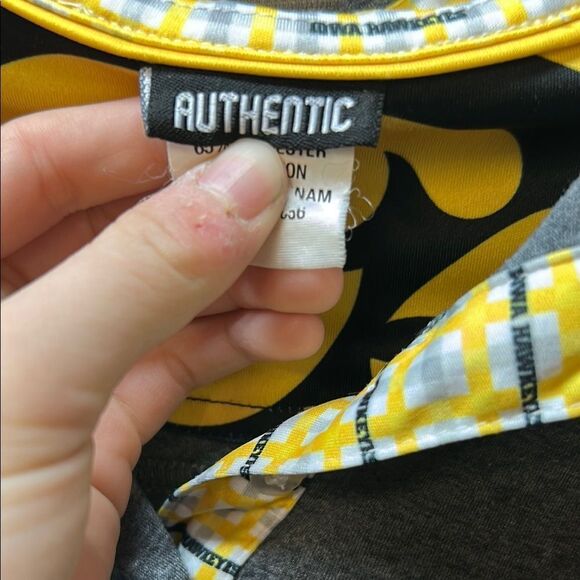 Iowa Hawkeyes Gray Polo Shirt, golf, casual dress - Picture 3 of 5